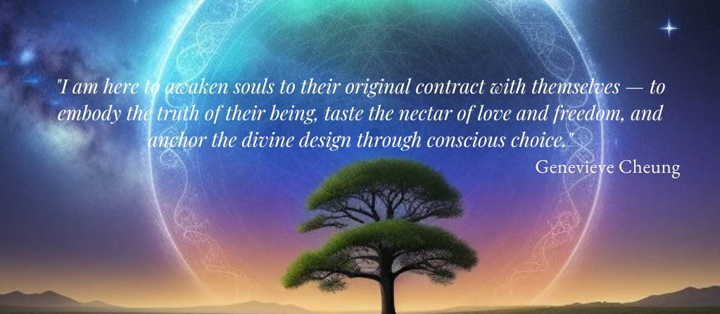 Genevieve Cheung | Galactic Astrologer | Writer | Mystic Guide Unlocking Cosmic Wisdom | Serving the Soul's Evolution, Becoming Lotus Celestial graphics, golden lotus, ancient symbols, or mystical landscapes that reflect Galactic Astrology expertise, with the zodiac wheel or cosmic constellations. Genevieve Cheung offering Galactic Astrology reading, Becoming Lotus
